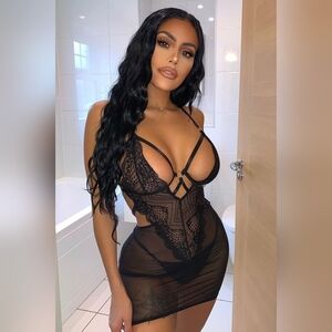 Lace babydoll